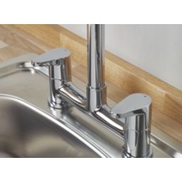 Bristan RP3 QST DSM C Quest Deck Mounted Sink Mixer Chrome Plated