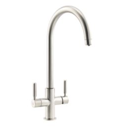 Streame by Abode Hemista 3-in-1 Boiling Mono Mixer Brushed Nickel