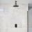Triton Envi Fixed Head Matte Black 9kW Thermostatic Electric Shower