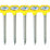 Timco  Phillips Bugle Fine Thread Collated Self-Tapping Drywall Screws 3.5mm x 38mm 1000 Pack