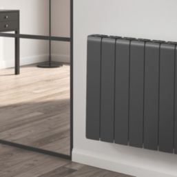 Reina Aron 1000W Electric Ceramic Core Electric WiFi Radiator 570mm x 450mm Black 3412BTU