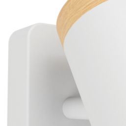 Eglo Consuma Rectangular 3-Light Spotlight White & Brown