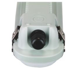 Brackenheath  Single 5ft LED Non-Corrosive CCT Batten With Microwave Sensor 30-55W 3600 - 6600lm 100-240V