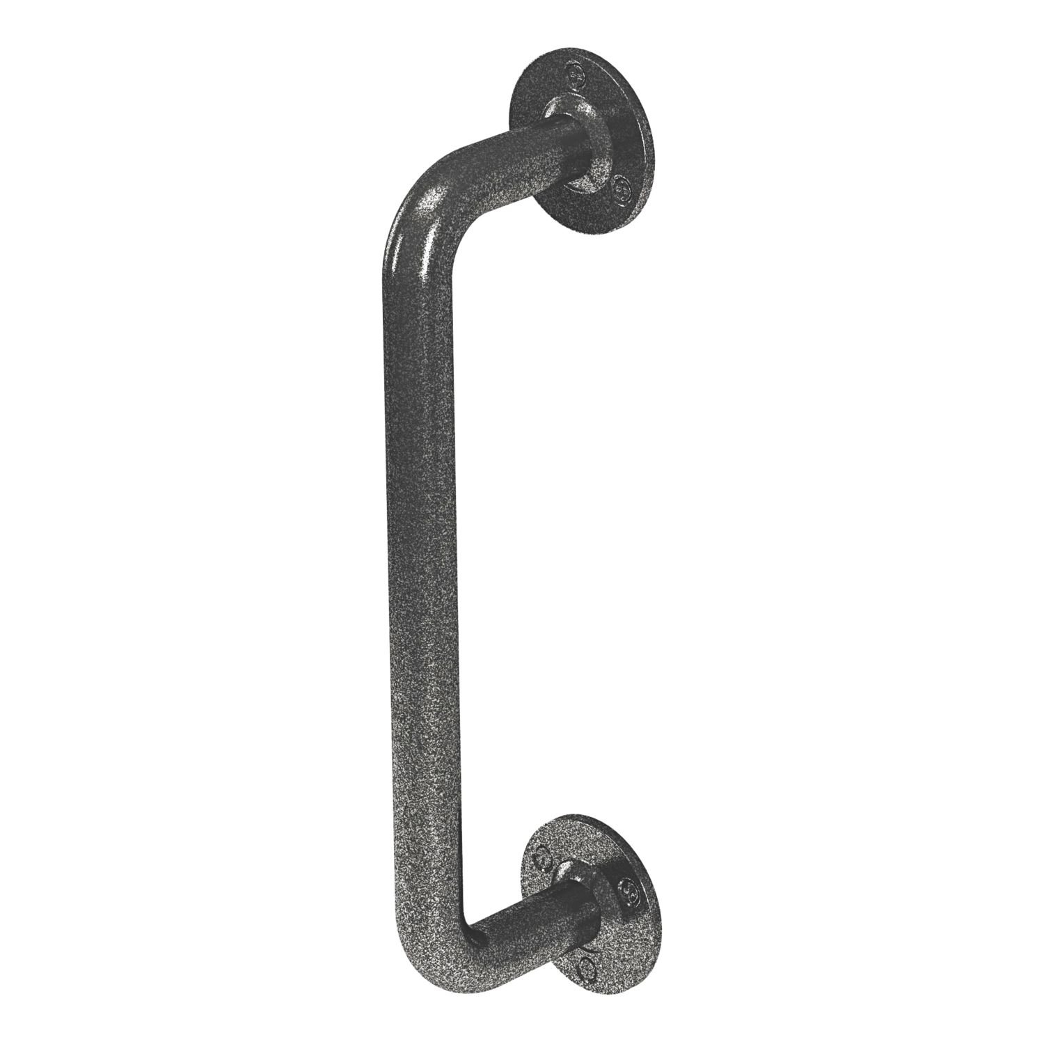 Rothley Angled Household Steel Grab Rail Pewter 305mm (737RG)