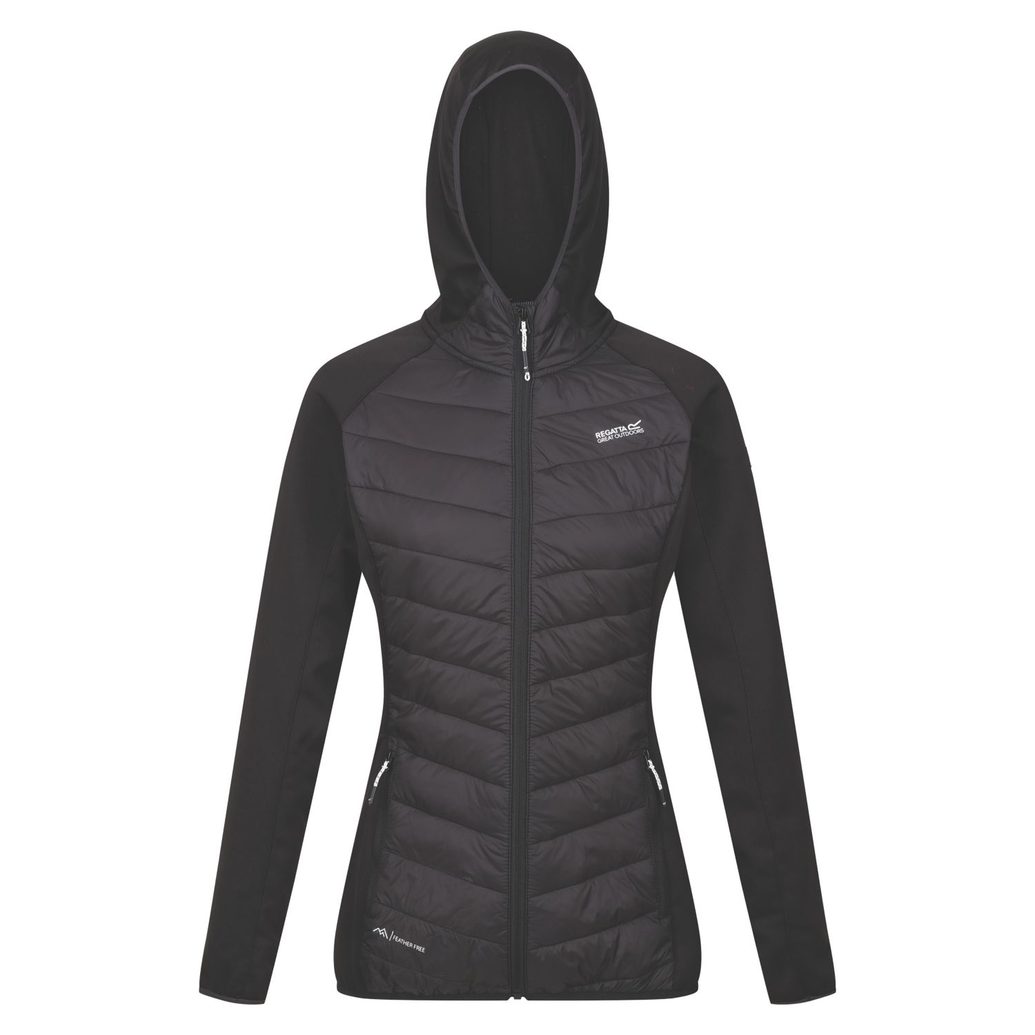 Regatta Adreson VIII Womens Hybrid Jacket Black Size 18 (737VM)