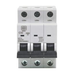 MK Sentry  32A 3-Pole C Curve 3-Phase MCB