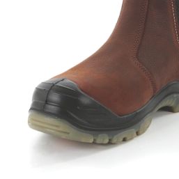 DeWalt Nitrogen   Safety Dealer Boots Brown Size 8