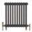 Arroll UK-18 15mm x 1/2" Antique Copper Angled Traditional Thermostatic Radiator Valve & Lockshield