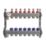 Warmup 7 Port S3 Underfloor Heating Manifold Stainless Steel