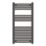 Flomasta 1000mm x 500mm 1521BTU Black Curved  Towel Radiator