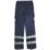 Pro RTX High Visibilty  Cargo Trousers Navy 36" W 33" L