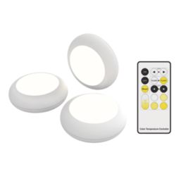 Calex Spot On Series  LED Spotlights White 8lm 3 Pack