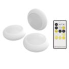 Calex Spot On Series  LED Spotlights White 8lm 3 Pack