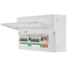British General Circuit Protection 10-Module 10-Way Populated High Integrity Main Switch Consumer Unit