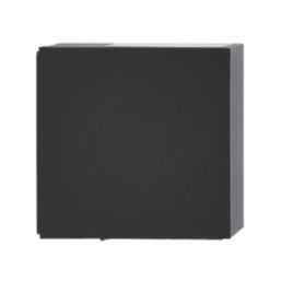 Lutec Gemini  Outdoor LED Wall Light Black 6W 650lm