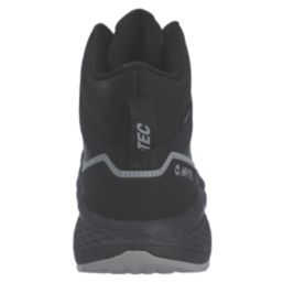 Hi-Tec Litespeed Mid Size 10  Black Waterproof  Non Safety Work Boots