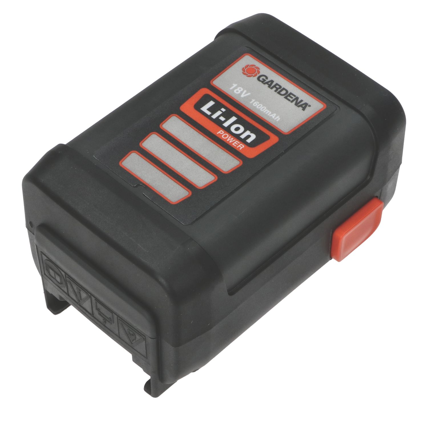 Flymo 525755601 Accu Hedge Trimmer AccuJet 18-Li Turbotrimmer AccuCut Battery 1 (738ET)