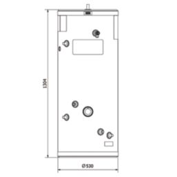 Gledhill  Indirect Unvented  Hot Water Cylinder 200Ltr