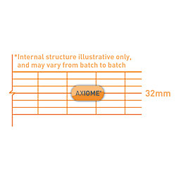 Axiome Fivewall Polycarbonate Sheet Clear 1000mm x 32mm x 2500mm
