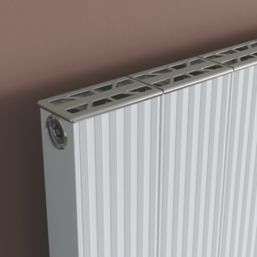 Ximax Harold 1800mm x 500mm 4208BTU White Vertical Designer Radiator