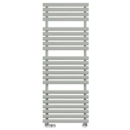 Terma Rolo Towel Designer Towel Rail 1360mm x 520mm Grey / Silver 2629BTU