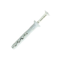 Rawlplug  Nylon Hammer-In Fixings 8mm x 80mm 20 Pack