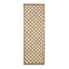 Forest Rosemore Lattice Softwood Rectangular Garden Trellis 2' x 6' 6 Pack
