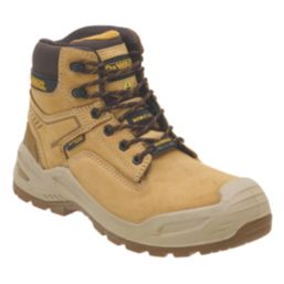 DEWALT Steelforge Size 10  Wheat Waterproof  Safety Boots
