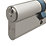 Smith & Locke 6-Pin Euro Double Cylinder Lock 45-50 (95mm) Silver 2 Pack