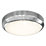 4lite  Indoor Maintained Emergency Round LED Wall/Ceiling Light Chrome 13W 1300lm