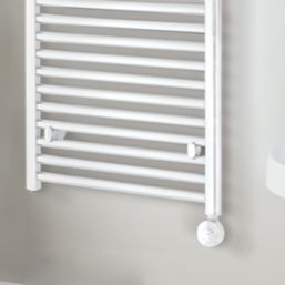 Towelrads 691mm x 450mm 682BTU White Flat Electric Towel Radiator