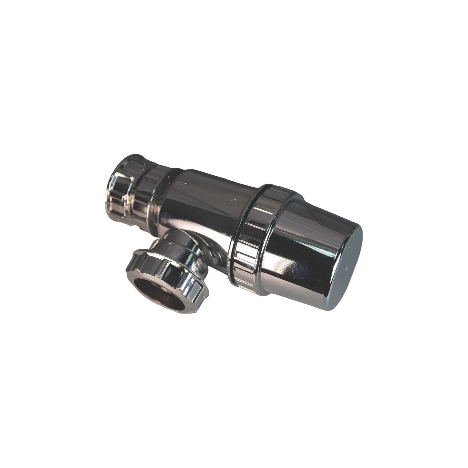 FloPlast Uni Compression Telescopic Bottle Trap Chrome 40mm (738VF)