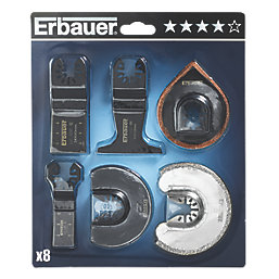 Erbauer   Multi-Material Cutting Blade Set 8 Pcs