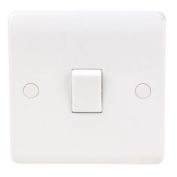 LAP  10AX 1-Gang 2-Way Light Switch  White