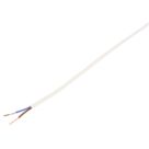 Time 2192Y White 2-Core 0.5mm² Flexible Cable 50m Drum