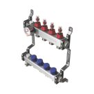 Warmup 4 Port S3 Underfloor Heating Manifold Stainless Steel