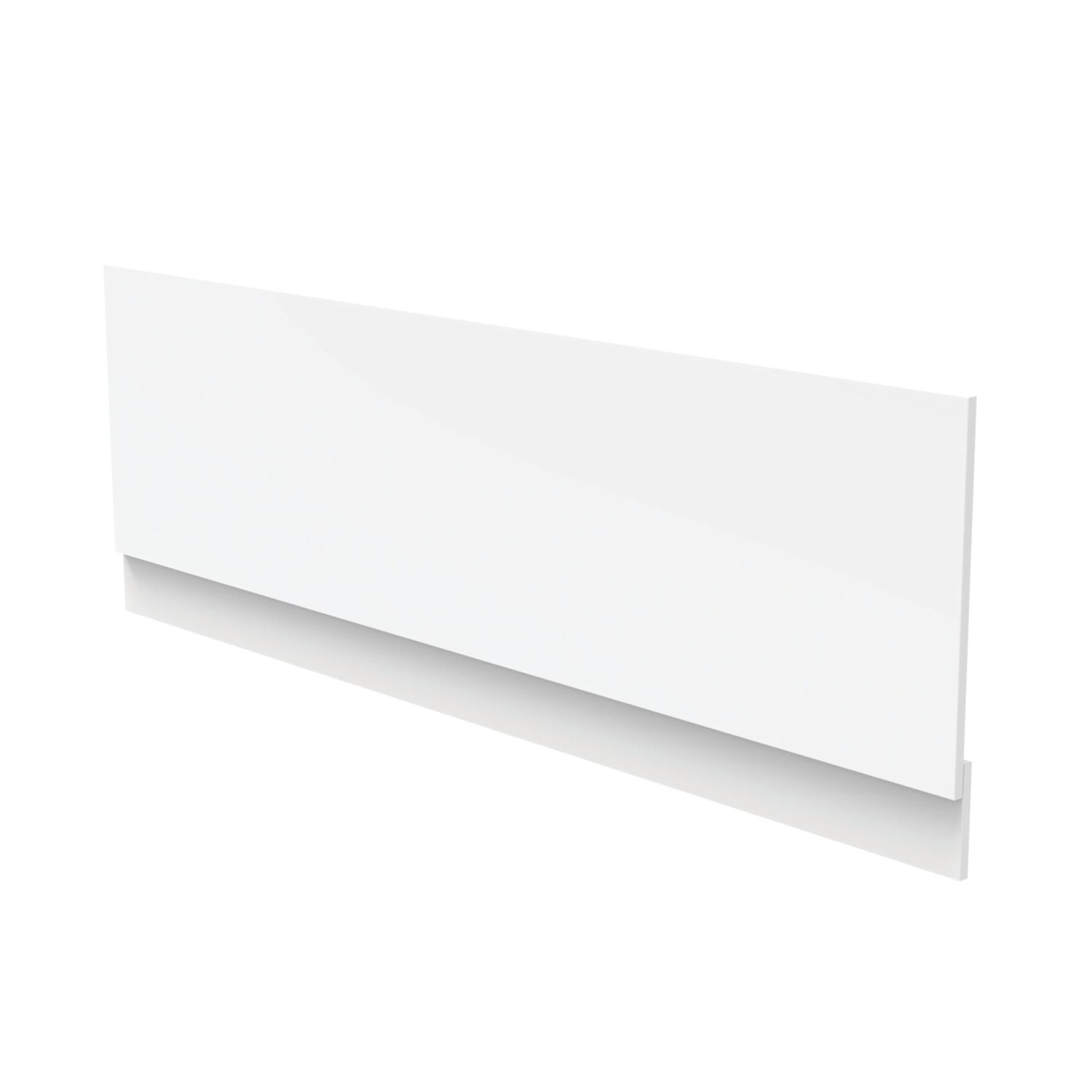 Adjustable Bath Front Panel 1800mm White (739CH)