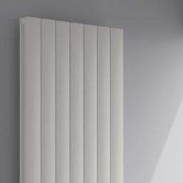 Reina Loco Double 1800mm x 565mm 6146BTU White Vertical Designer Radiator