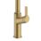 Clearwater Karuma KAR20BB Single Lever Tap with Twin Spray Pull-Out  Brushed Brass PVD