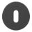 Smith & Locke Lormel Standard Escutcheon (Pair) Matt Black 50mm