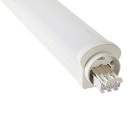 4lite  Single 5ft LED Eco Non-Corrosive Batten 6500K 32W - 47W 4100 - 5800lm 220-240V