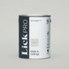 LickPro  5Ltr Grey 01 Matt Emulsion  Paint