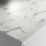 Wilsonart Veneto Matt White Marble Effect Laminate Worktop 3000mm x 650mm x 12mm