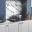 Wilsonart Veneto Matt White Marble Effect Laminate Worktop 3000mm x 650mm x 12mm