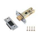 Smith & Locke Satin Nickel Tubular WC Deadbolt 64mm Case - 45mm Backset