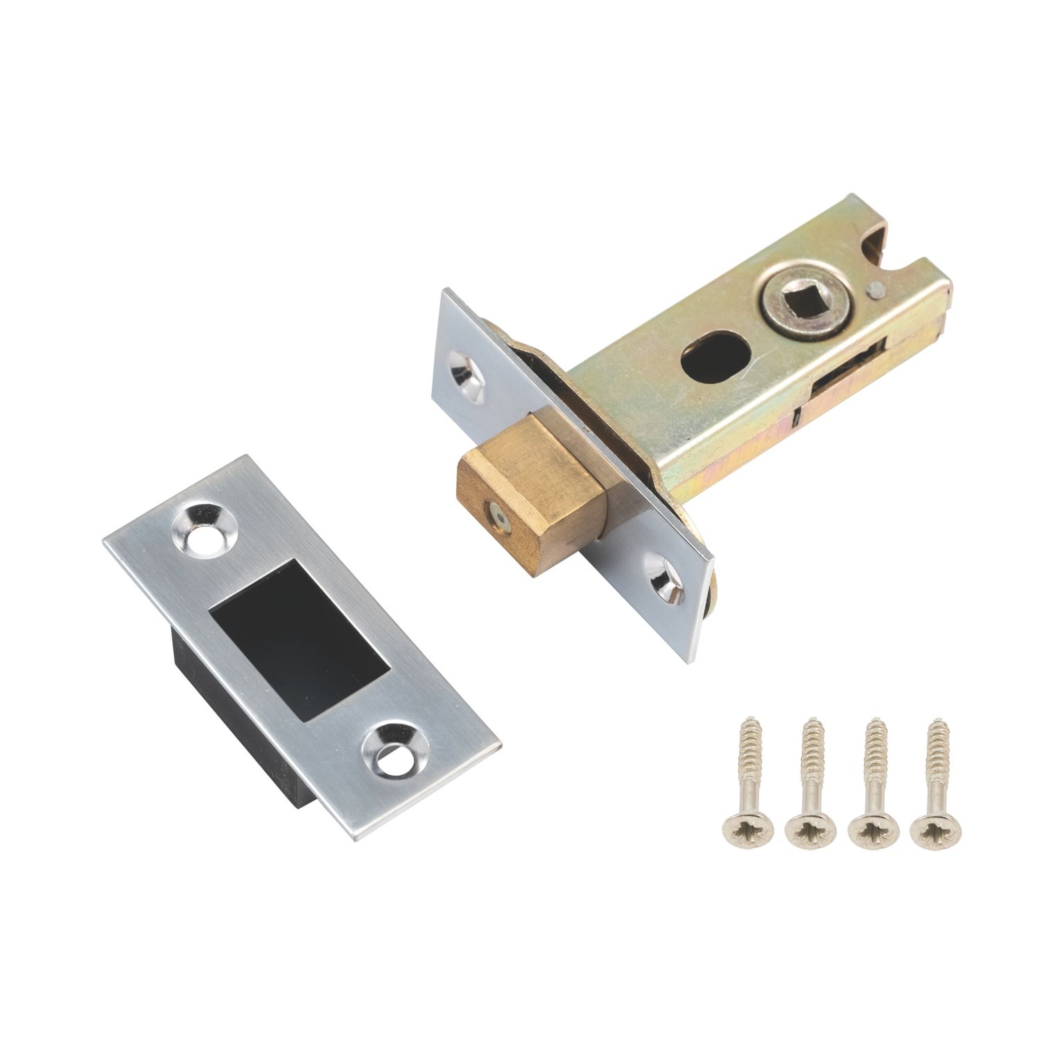 Smith & Locke Satin Nickel Tubular WC Deadbolt 64mm Case - 45mm Backset (739PX)