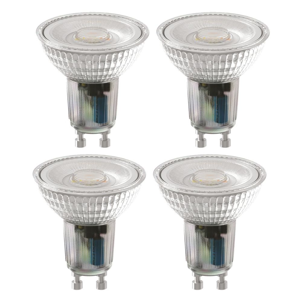 Calex GU10 LED Smart Light Bulb 4.9W 345lm 4 Pack - Screwfix