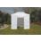 Mini Marquees  6' 6" x 10' (Nominal) Hip Fabric Gazebo White