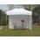 Mini Marquees  6' 6" x 10' (Nominal) Hip Fabric Gazebo White