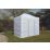 Mini Marquees  6' 6" x 10' (Nominal) Hip Fabric Gazebo White